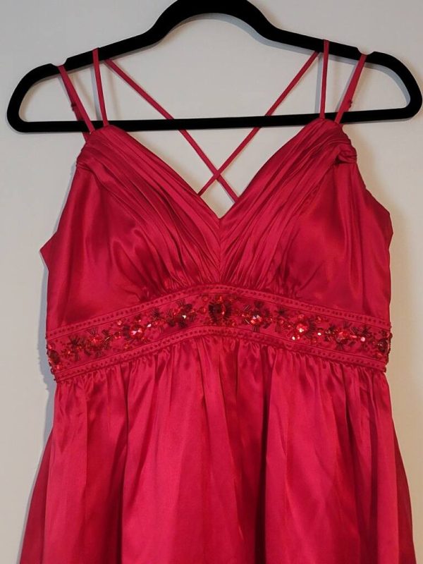 Oc by Oc Red Dress Size 10 - Image 2