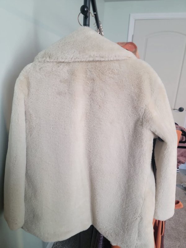 Express Faux Fur Coat Size S - Image 3