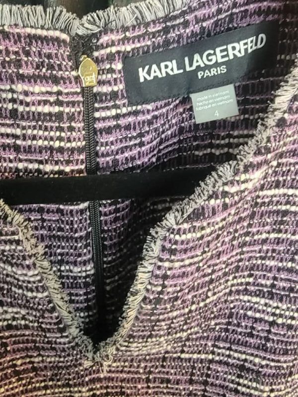 Karl Lagerfeld Paris "Camillo Tweed" Size 4 - Image 2